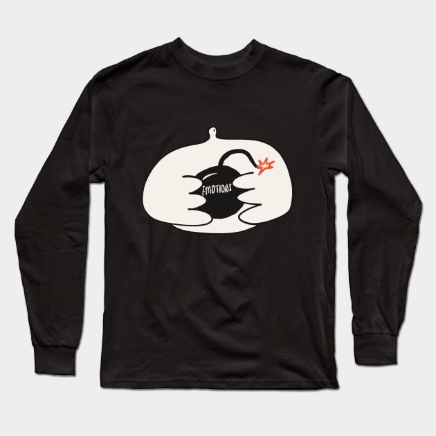 Emotion Bomb Long Sleeve T-Shirt by Bound Works